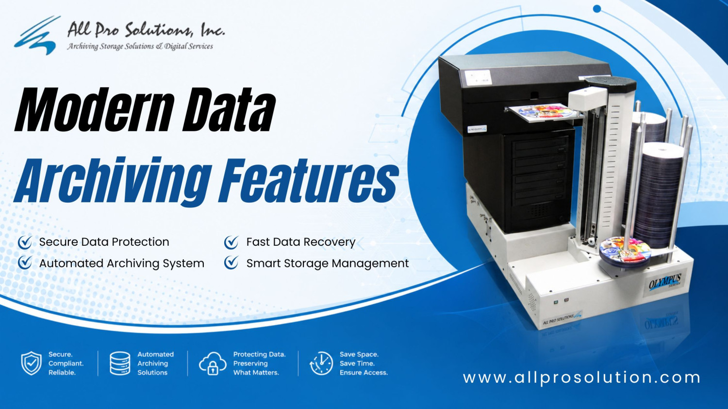What Are the Key Features of a Modern Automated Data Archiving System?
