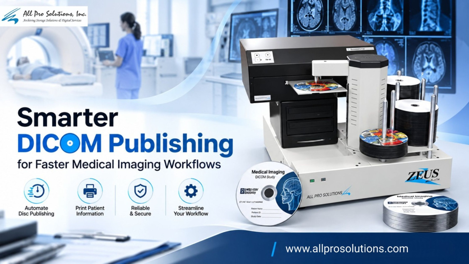 How a Medical DICOM Publishing System Improves Medical Imaging Workflows