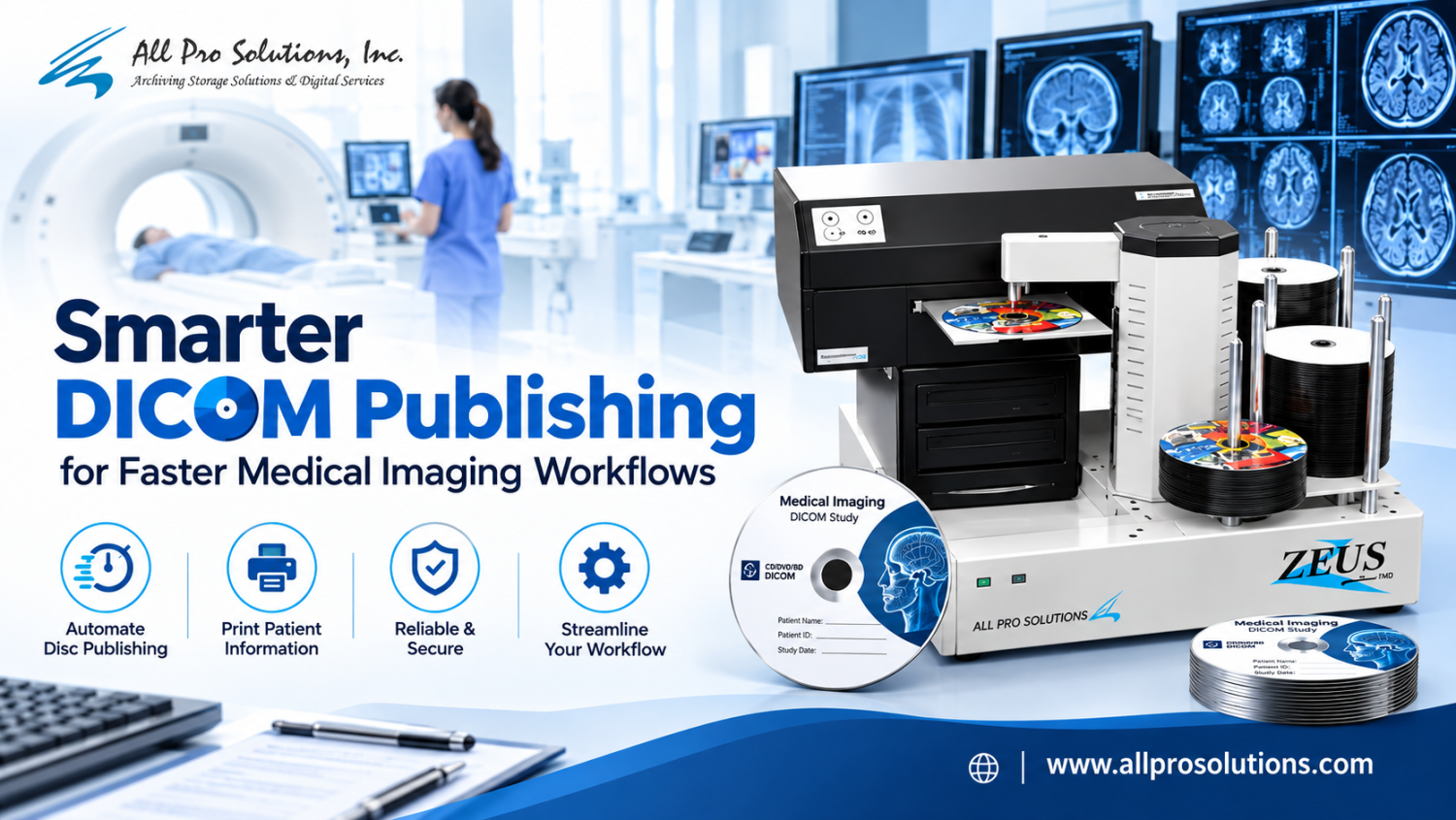 How a Medical DICOM Publishing System Improves Medical Imaging Workflows